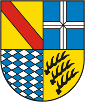 Vector clipart: Karlsruhe (kreis in Baden-Württemberg), coat of arms