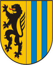 Лейпциг (Саксония), герб - векторное изображение