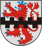 Леверкузен (Северный Рейн-Вестфалия), герб (1975 г.) - векторное изображение