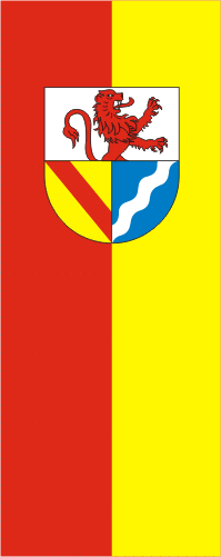 Флаг округа Лёррах