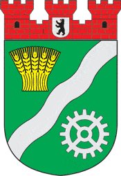 Marzahn-Hellersdorf (district in Berlin), coat of arms - vector image