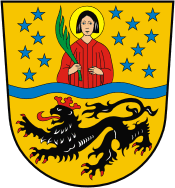 Mönchengladbach (North Rhine-Westphalia), coat of arms (till 1974) - vector image