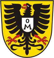 Vector clipart: Mosbach (Baden-Württemberg), coat of arms