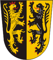 Muhldorf am Inn (Bavaria), coat of arms - vector image