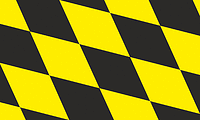 Vector clipart: Munich (Bavaria), flag