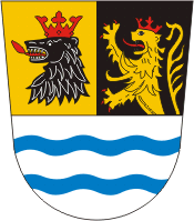 Neuburg Schrobenhausen (Bavaria), coat of arms - vector image