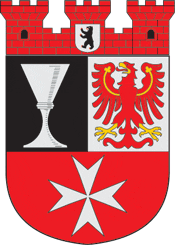 Neukölln (district in Berlin), coat of arms - vector image