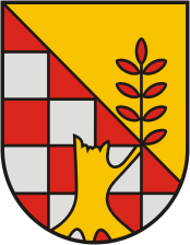 Nordhausen kreis (Thuringen), coat of arms - vector image