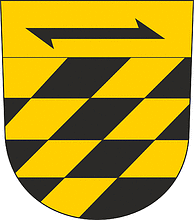 Oberndorf am Neckar (Baden-Württemberg.), coat of arms - vector image
