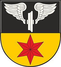 Векторный клипарт: Прессиг (Бавария), герб (1957 г.)