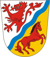 Rottal Inn (Bavaria), coat of arms - vector image