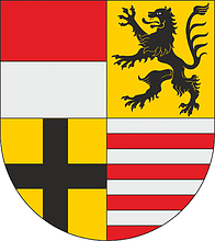 Заале (Саксония-Анхальт), герб - векторное изображение