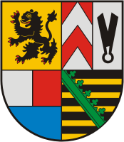 Sonneberg kreis (Thuringen), coat of arms - vector image