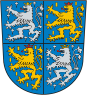 Saarbrucken Regionalverband (Saarland), coat of arms - vector image