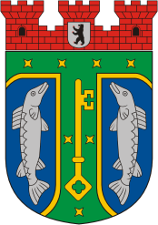 Treptow-Koepenick (district in Berlin), coat of arms - vector image