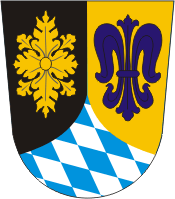 Unterallgau Bayern Wappen Vektorgrafik