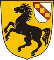 Wanne-Eickel (North Rhine-Westphalia), coat of arms (till 1974) - vector image