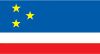 Гагаузия (регион в Молдове), флаг - векторное изображение