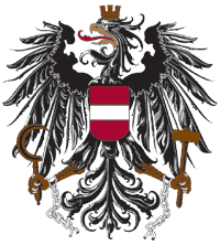 Австрия, герб - векторное изображение