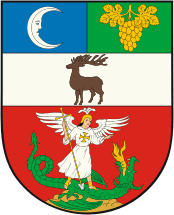 Rudolfsheim-Funfhaus (district in Vienna, Austria), coat of arms - vector image