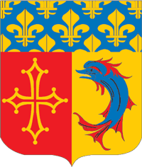 Верхние Альпы (департамент Франции), герб - векторное изображение