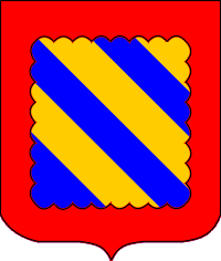 Nièvre (department in France), coat of arms - vector image