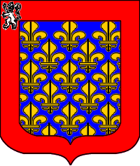 Sarthe (department in France and historcial province Maine), coat of arms