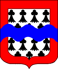 Haute Vienne (department in France), coat of arms - vector image