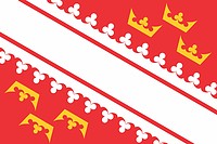 Vector clipart: Alsace (former region in France), flag