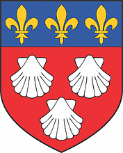 Vector clipart: Aurillac (Cantal), coat of arms