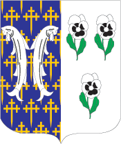 Бар-де-Дюк (Франция), герб - векторное изображение
