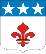 Baulieu les Loches (France), coat of arms - vector image