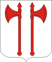 Bourbriac (France), coat of arms - vector image