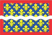 Cher (department in France), flag