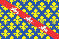 Creuse (department in France and historical province Marche), flag