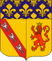 Dampierre en Yvelines (France), coat of arms - vector image