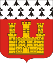 Dinan (France), coat of arms - vector image