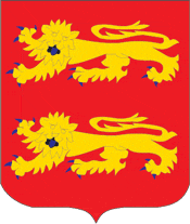 Normandie (historical province of France), coat of arms - vector image