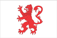 Gers (department in France), flag - vector image