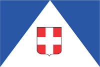 Haute Savoie (department in France), flag - vector image