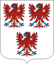 Lacres (France), coat of arms - vector image