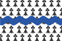 Атлантическая Луара (департамент Франции), флаг - векторное изображение