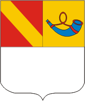 Lons le Saulnier (France), coat of arms - vector image