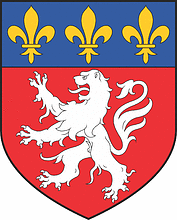 Lyonnais (historical province in France and city Lyon), coat of arms