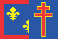 Флаг департамента Мен и Луара