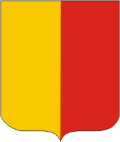 Oberhoffen les Wissenbourg (France), coat of arms - vector image