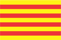 Восточные Пиренеи (департамент Франции), флаг