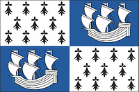 Векторный клипарт: Редон (Франция), флаг