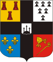 Saint Hilaire de Chaleons (France), coat of arms - vector image