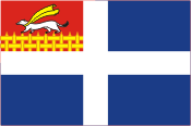 Saint Malo (France), flag - vector image